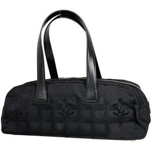 CHANEL Black Logo Bag